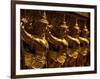 Golden Figures, Thailand-Walter Bibikow-Framed Photographic Print