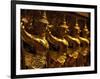 Golden Figures, Thailand-Walter Bibikow-Framed Photographic Print