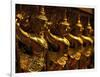 Golden Figures, Thailand-Walter Bibikow-Framed Photographic Print