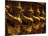 Golden Figures, Thailand-Walter Bibikow-Mounted Photographic Print