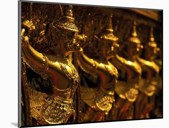 Golden Figures, Thailand-Walter Bibikow-Mounted Photographic Print