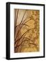 Golden Flourish I-Edward Aparicio-Framed Giclee Print