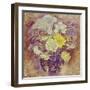 Golden Flowers-Cai Xiaoli-Framed Giclee Print