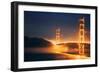 Golden Fog, Golden Gate Bridge, San Francisco-Vincent James-Framed Photographic Print