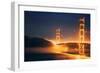 Golden Fog, Golden Gate Bridge, San Francisco-Vincent James-Framed Photographic Print