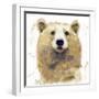 Golden Forest - Bear-null-Framed Giclee Print