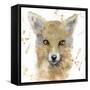 Golden Forest - Fox-null-Framed Stretched Canvas