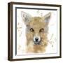 Golden Forest - Fox-null-Framed Giclee Print