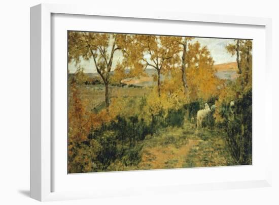 Golden Forest in Montemiccioli, 1891-Niccolo Cannicci-Framed Giclee Print