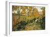 Golden Forest in Montemiccioli, 1891-Niccolo Cannicci-Framed Giclee Print