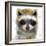 Golden Forest - Raccoon-null-Framed Giclee Print