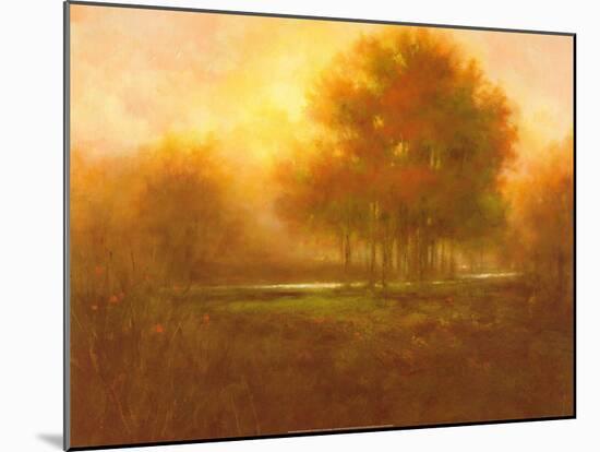 Golden Forest-Jim Mitchell-Mounted Print