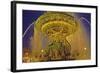 Golden Fountain I-Maureen Love-Framed Photographic Print