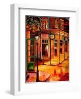 Golden French Quarter-Diane Millsap-Framed Art Print