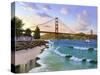 Golden Gate 1940-Eduardo Camoes-Stretched Canvas