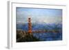 Golden Gate Afternoon-Mark Lague-Framed Art Print