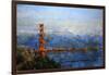 Golden Gate Afternoon-Mark Lague-Framed Art Print