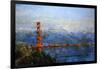 Golden Gate Afternoon-Mark Lague-Framed Art Print