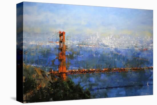 Golden Gate Afternoon-Mark Lague-Stretched Canvas