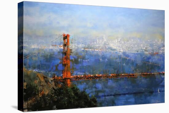 Golden Gate Afternoon-Mark Lague-Stretched Canvas