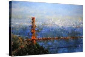 Golden Gate Afternoon-Mark Lague-Stretched Canvas