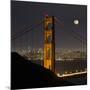 Golden Gate and Moon-Moises Levy-Mounted Photographic Print