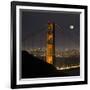 Golden Gate and Moon-Moises Levy-Framed Photographic Print