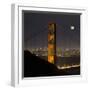 Golden Gate and Moon-Moises Levy-Framed Photographic Print