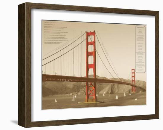 Golden Gate Architecture-Phil Maier-Framed Art Print