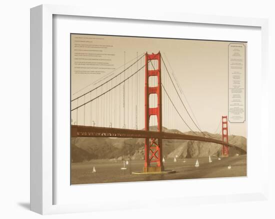 Golden Gate Architecture-Phil Maier-Framed Art Print