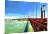 Golden Gate Bay-Philippe Hugonnard-Mounted Giclee Print