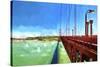 Golden Gate Bay-Philippe Hugonnard-Stretched Canvas