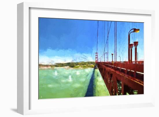 Golden Gate Bay-Philippe Hugonnard-Framed Giclee Print
