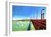 Golden Gate Bay-Philippe Hugonnard-Framed Giclee Print