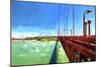 Golden Gate Bay-Philippe Hugonnard-Mounted Giclee Print