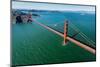 Golden Gate Bridge Aloft-Steve Gadomski-Mounted Premium Photographic Print