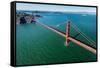 Golden Gate Bridge Aloft-Steve Gadomski-Framed Stretched Canvas