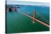 Golden Gate Bridge Aloft-Steve Gadomski-Stretched Canvas
