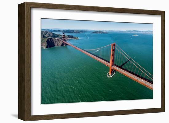 Golden Gate Bridge Aloft-Steve Gadomski-Framed Photographic Print