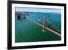 Golden Gate Bridge Aloft-Steve Gadomski-Framed Photographic Print