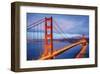 Golden Gate Bridge and Bay Ca-null-Framed Premium Giclee Print