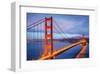 Golden Gate Bridge and Bay Ca-null-Framed Premium Giclee Print