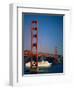 Golden Gate Bridge and Cruise Ship, San Francisco, California, USA-Steve Vidler-Framed Photographic Print