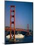 Golden Gate Bridge and Cruise Ship, San Francisco, California, USA-Steve Vidler-Mounted Photographic Print