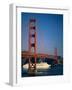 Golden Gate Bridge and Cruise Ship, San Francisco, California, USA-Steve Vidler-Framed Photographic Print