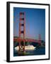 Golden Gate Bridge and Cruise Ship, San Francisco, California, USA-Steve Vidler-Framed Photographic Print