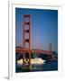 Golden Gate Bridge and Cruise Ship, San Francisco, California, USA-Steve Vidler-Framed Photographic Print