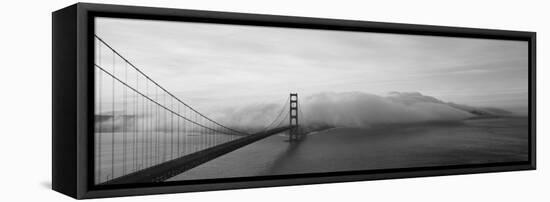 Golden Gate Bridge and Fog San Francisco Ca-null-Framed Stretched Canvas