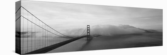 Golden Gate Bridge and Fog San Francisco Ca-null-Stretched Canvas