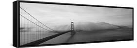 Golden Gate Bridge and Fog San Francisco Ca-null-Framed Stretched Canvas